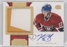 2011-12 Panini Dominion Rookie Horizontal 19/57 Blake Geoffrion Patch Auto 03hd