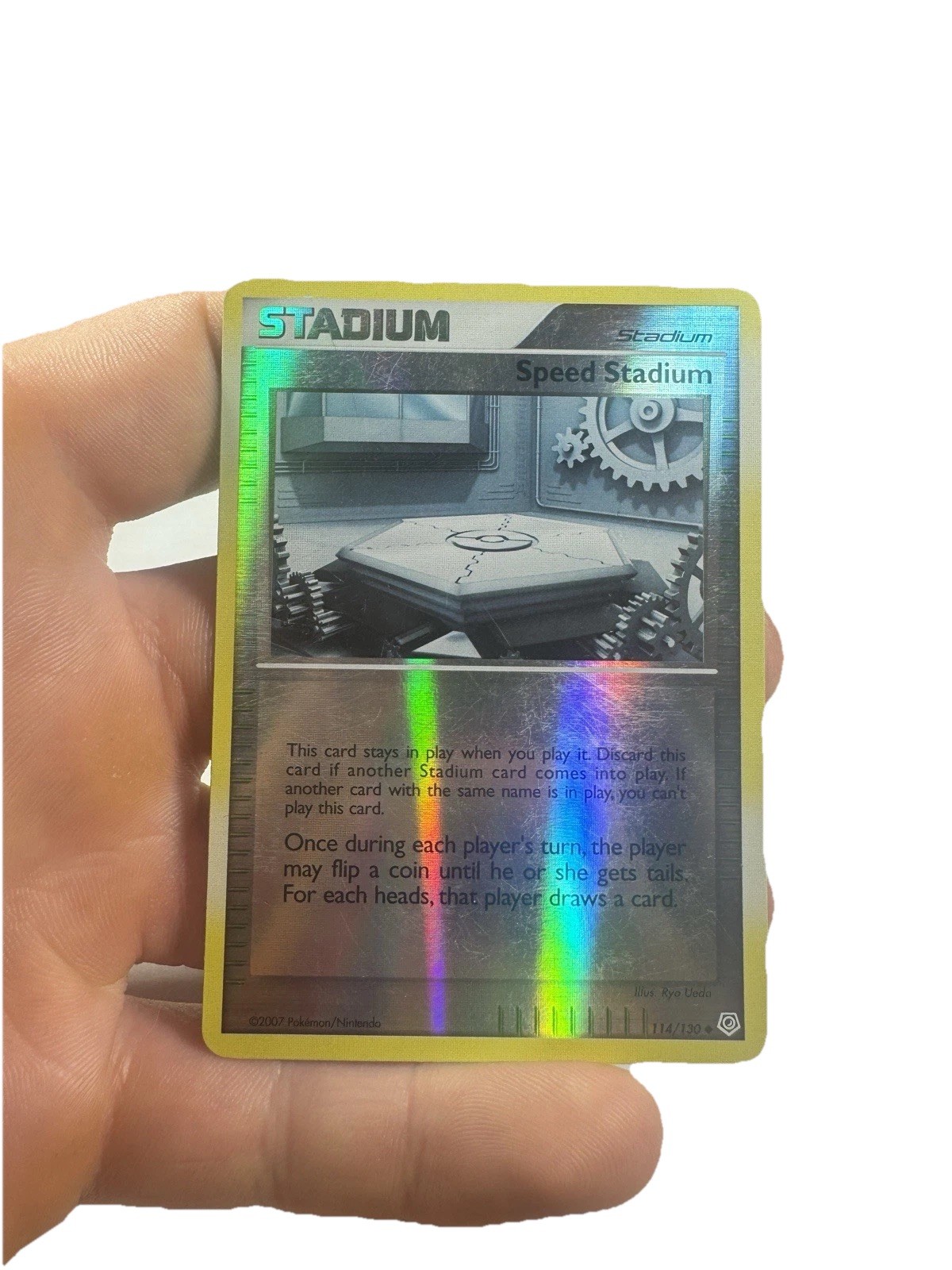 Speed Stadium - 114/130 - Reverse Holo - Diamond & Pearl Pokemon