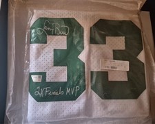 Larry Bird Autographed Boston Celtics Jersey Hand Signed “2× Finals MVP”