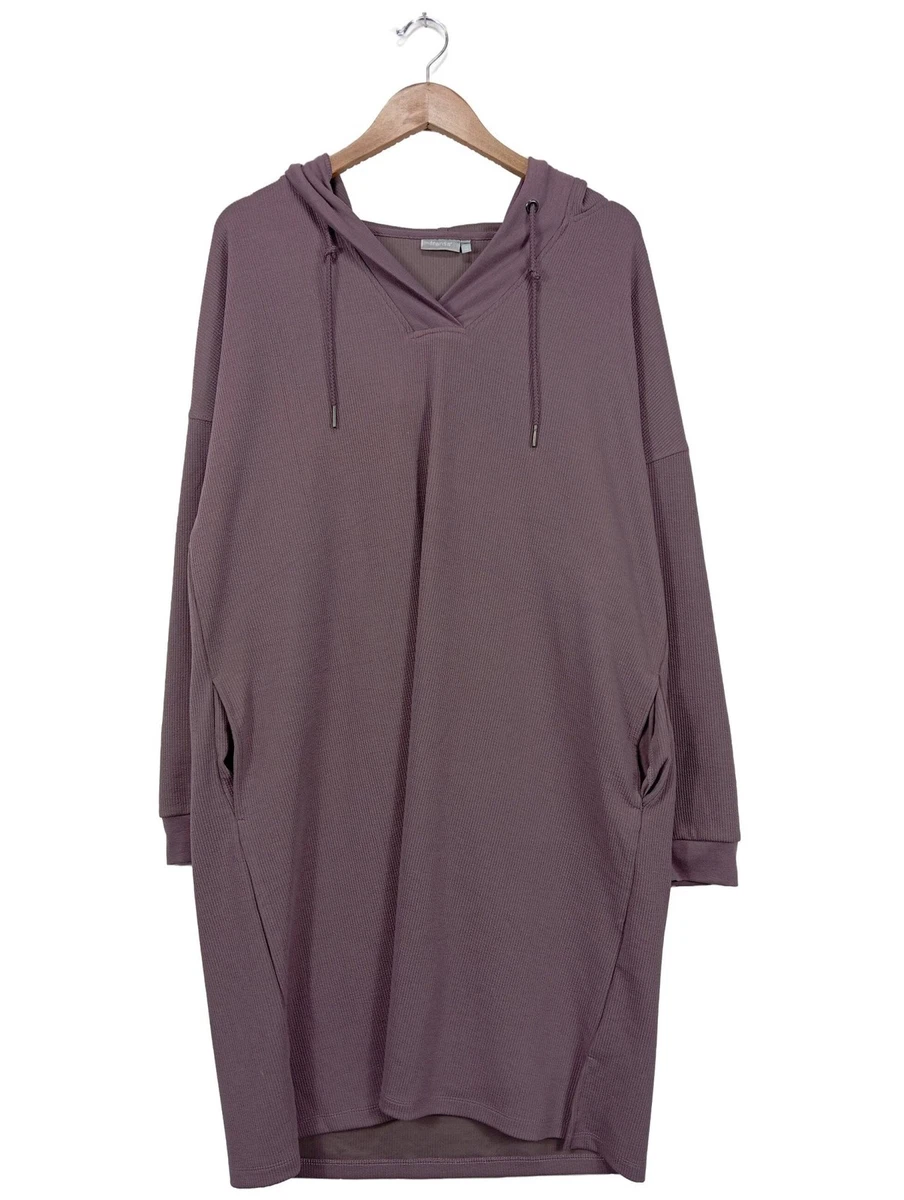Robe Femme TCHIBO Manches Longues - Taille 44 Bleu-violet, Style Décontracté, Occasion