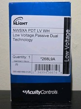 New Acuity Controls nLight NWSXA PDT LV WH Occupancy Motion Sensor