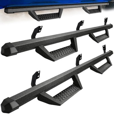 Drop Steps For 2005-2025 Nissan Frontier Crew Cab 4'' Running Boards Side Bar