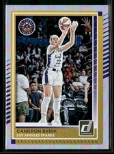 2025 Donruss WNBA Cameron Brink #2 Holo Los Angeles Sparks