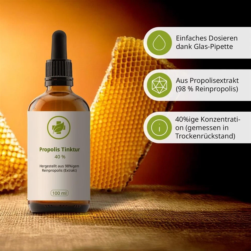 Propolis Tinktur 40% - 100ml Imkerqualität - Bild 3 von 3