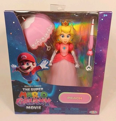 Nintendo Super Mario Galaxy Movie Princess Peach Umbrella Jakks New IN HAND
