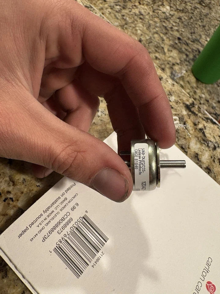 Actuador solenoide lineal SAIA-BURGESS jaula 81840 Ledex  Foto 3 de 4