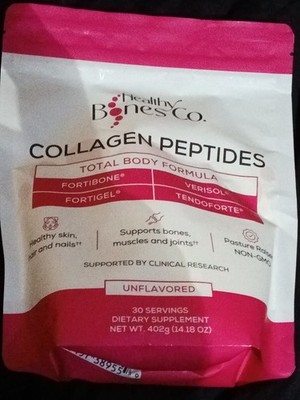 Healthy Bones Co COLLAGEN PEPTIDES w/FORTIBONE VERISOL FORTIGEL TENDOFORTE 12/27