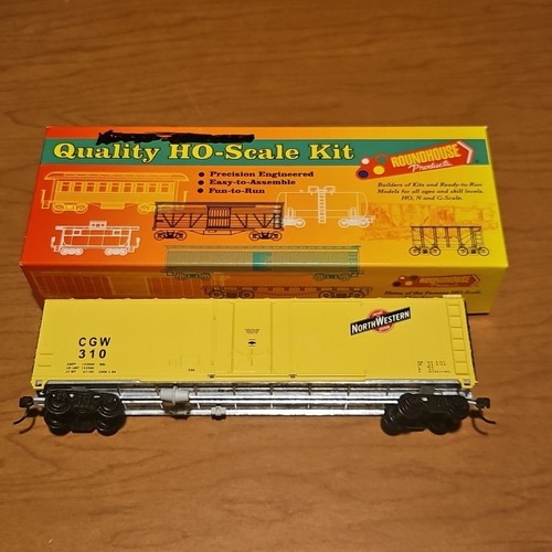 Roundhouse 12515 HO 50' Enchufe Puerta Caja Coche Chicago Great Western CGW 310 | Zustand: Used