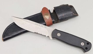 Original Vintage BUCK 622 BUCK Hunting Knife with 1907 INDIAN HEAD PENNY Snap