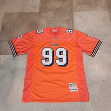 NWOT Mitchell & Ness Miami Dolphins #99 Jason Taylor Mens Orange Jersey Size XXL