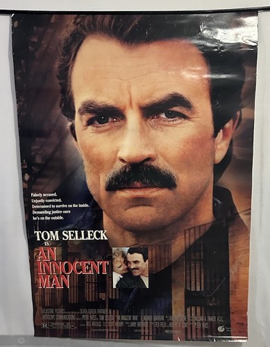 An Innocent Man (1989) Original Movie Poster – Tom Selleck | 1-Sheet 27x41