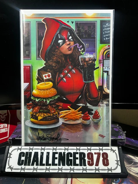 DEADPOOL #7 Nathan Szerdy SIGNED VIRGIN w/ COA -