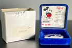 1987 Mickey's Magic Good Luck 1st Edition Disney .999 Silver Coin w/ Box & COA