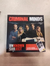 Criminal Minds Unknown Subject Board Game New/Sealed!