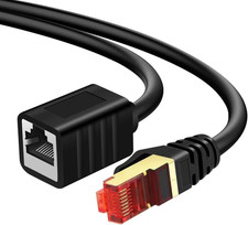 Ethernet Extension Cable 10 Ft, Shielded Network Cat7 Ethernet Extender Cable Ad