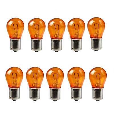 10 Stück 24V 21W PY21W BAU15s amber Glühlampe Glühbirne Kugellamp LKW Bus 7M936w