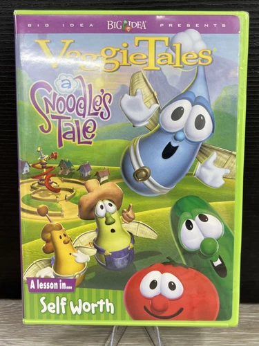 VeggieTales - A Snoodles Tale (DVD, 2004) Lime Green Case A Lesson In Self Worth