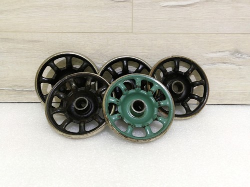 5.5" Vntg handle wheel garden art industrial art steampunk handle wheel 1 pcs. - Picture 2 of 9