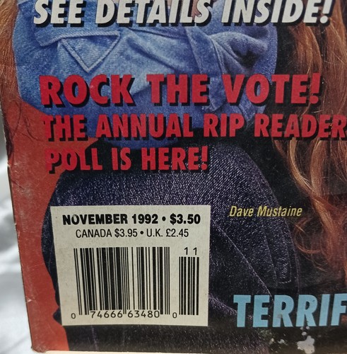 RIP Magazine 4 Lot Pre-Owned 1992 & 1993 - Picture 9 of 9