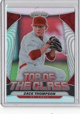2020 PANINI PRIZM BASEBALL SILVER PRIZM ZACK THOMPSON TOP OF THE CLASS CARDINALS
