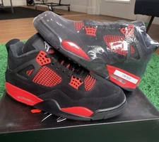 Jordan 4 Retro Red Thunder Size 9.5, 10.5, 12 Deadstock/Brand New SHIPS IN 24HRS
