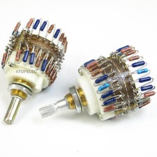 DALE 23-Step DIY Attenuator Stereo HiFi Volume Potentiometer Dual 10K-500K