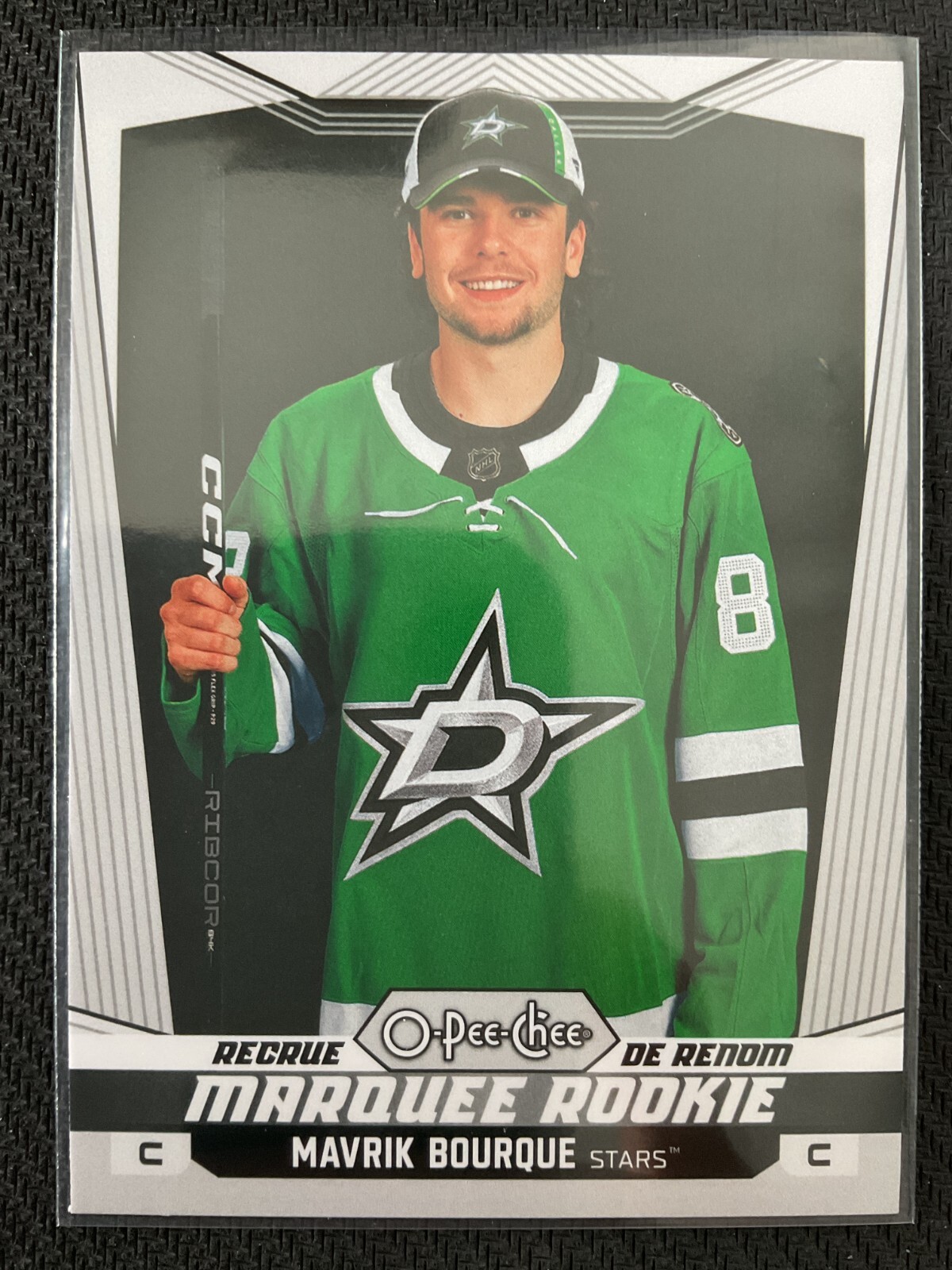 Mavrik Bourque 2024-25 O-Pee-Chee OPC Draft Photo Variant RC Card #562