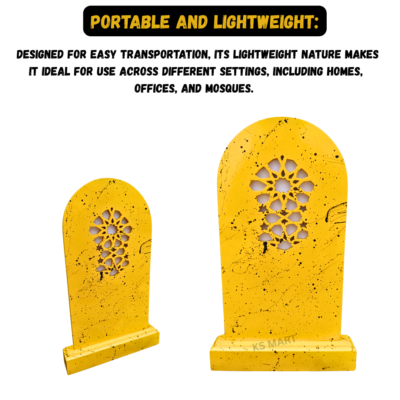 Portable Prayer Barrier Namaz Sutra | Islamic Sutrah Mat | Qibla