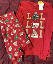 The Children  s Place Holiday 2 Piece Pajama/Sleep Set Size 12 - BRAND NEW 