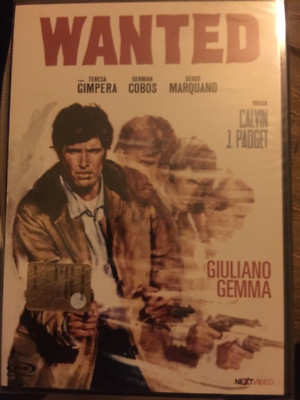 Wanted dvd originale NEXT VIDEO sigillato/sealed-Giuliano Gemma