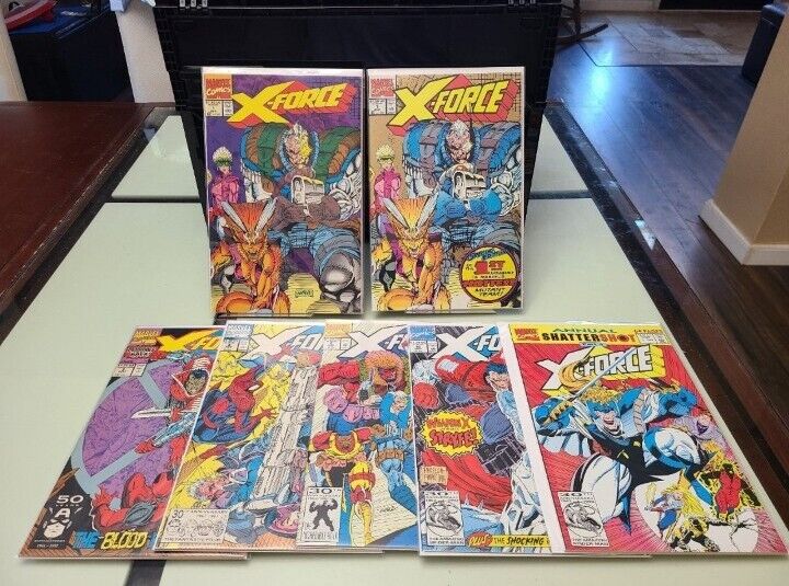 X-Force (1991) Rob Liefeld Set of 7