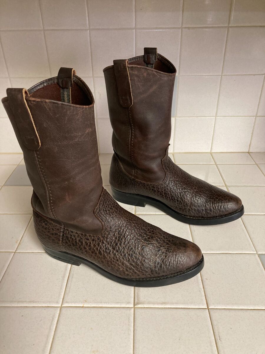 Red Wing Brown Bullhide Pecos Boots 1158-1 8.5D Western Work Red Wing Brown Bullhide Pecos Boots 1158-1 8.5D Western Work