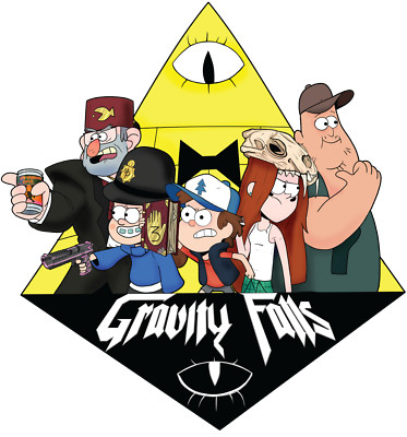 Gravity Falls He is watching T shirt design by Redstrife X