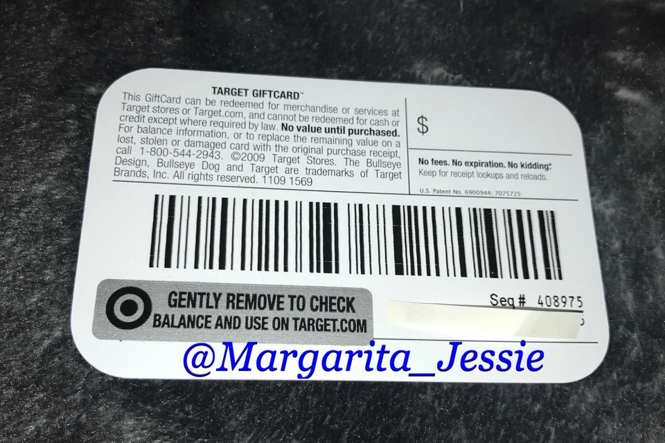 TARGET 2006 BLUE SOW SKUNK W/PINK LOTUS FLOWERS GIFT CARD NO VALUE ULTRA RARE - Image 2 of 2