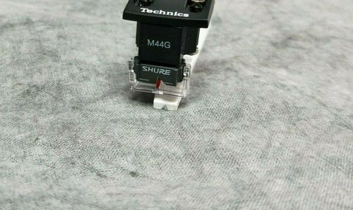  Shure M44G DJ Turntable Cartridge With Technics Headshell From Japan 