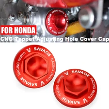 CNC Tappet Adjusting Hole Cover Cap For HONDA XR400R XR200R TRX400 CRF230L/230M