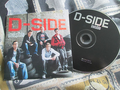 D-SIDE invisible PRO 4129 Promo  CD Single