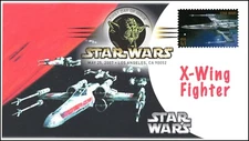 AO-4143m-3, 2007, Star Wars, DCP, Add On Cachet, X-Wing Starfighter, SC 4143M, 