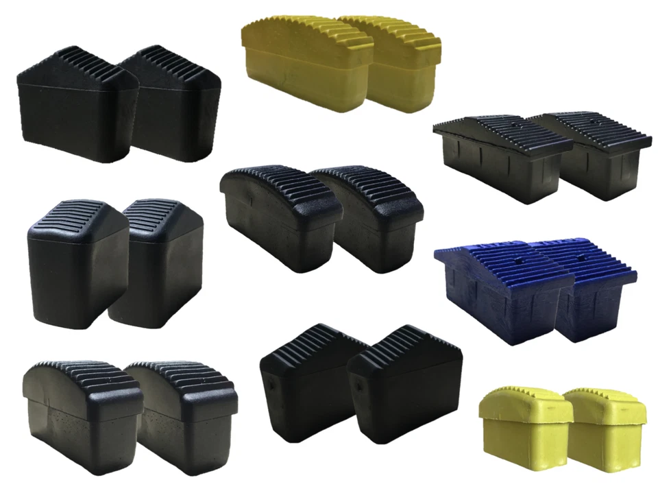 REPLACEMENT LADDER / STEP LADDER FEET GRIPS HEAVY DUTY RUBBER