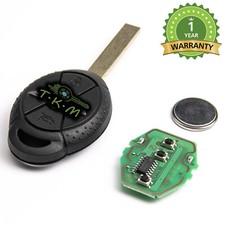 CHIAVE TELECOMANDO 66126931748 434MHZ 3 PULSANTI PER MINI COOPER ONE R50 R52 R53