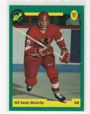 Sandy McCarthy 91-92 Classic Premiere Edition Hockey #42 Laval Titan
