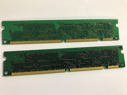 Total 256MB (2X 128MB) Micron MT4LSDT1664AG 128MB PC133 SDRAM Memory RAM - Picture 2 of 2