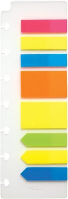 TUL Custom Note-Taking System Discbound Page Flags,  Assorted, Pack of 200