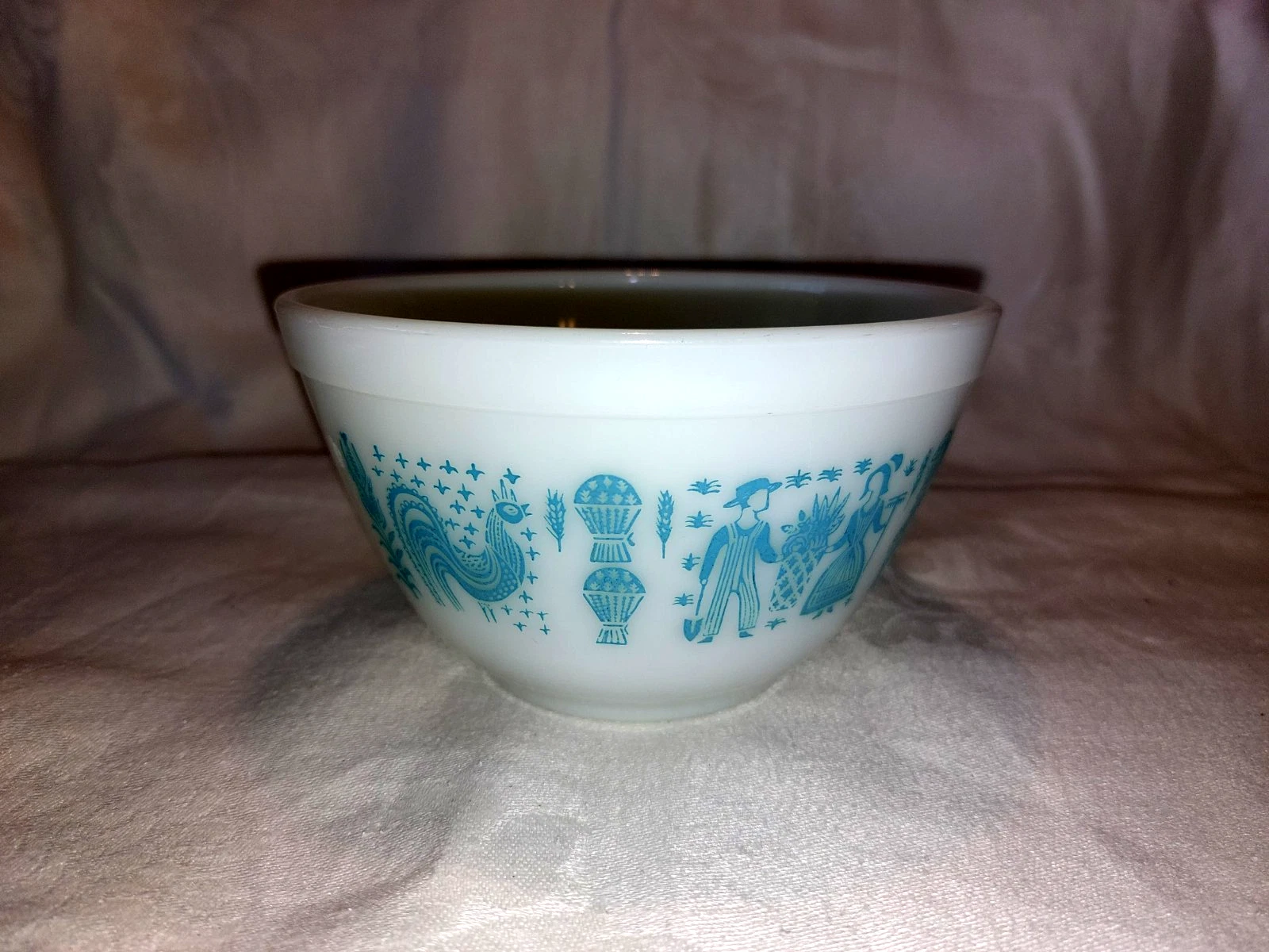 Vtg Pyrex Amish Butterprint 401 Mixing Bowl Excellent Gently Used Condition