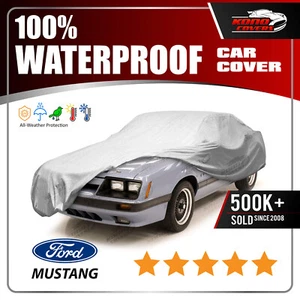 1985-1986 Ford Mustang Saleen CAR COVER - ULTIMATE? HP Service personnalisé tout saison