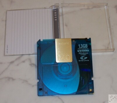 MO-Disk 1,3 GB RW Sony GigaMo 3,5'' Diskette MO Datensicherung _vh
