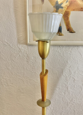 米60sヴィンテージランプ 真鍮 made in USA ジェラルド・サーストン 米