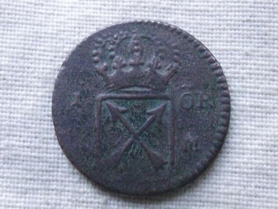 Schweden Friedrich I 1725 ? 1 Erz Kupfer
