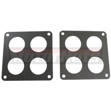 2 Pack Ported 4 Hole Holley 4500 Dominator Carburetor Carb Base Gaskets Hotrod