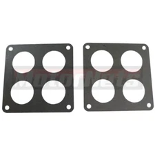 (2 Pack) Ported/4 Hole Holley 4500 Dominator Carburetor Carb Base Gaskets HotRod